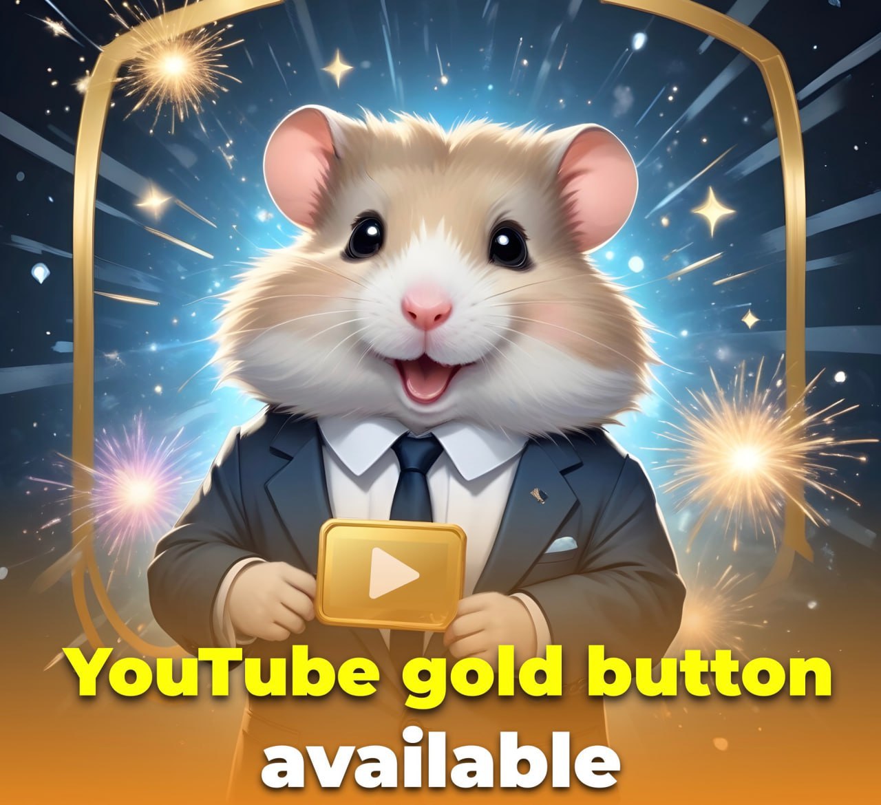 YOUTUBE GOLD BUTTON