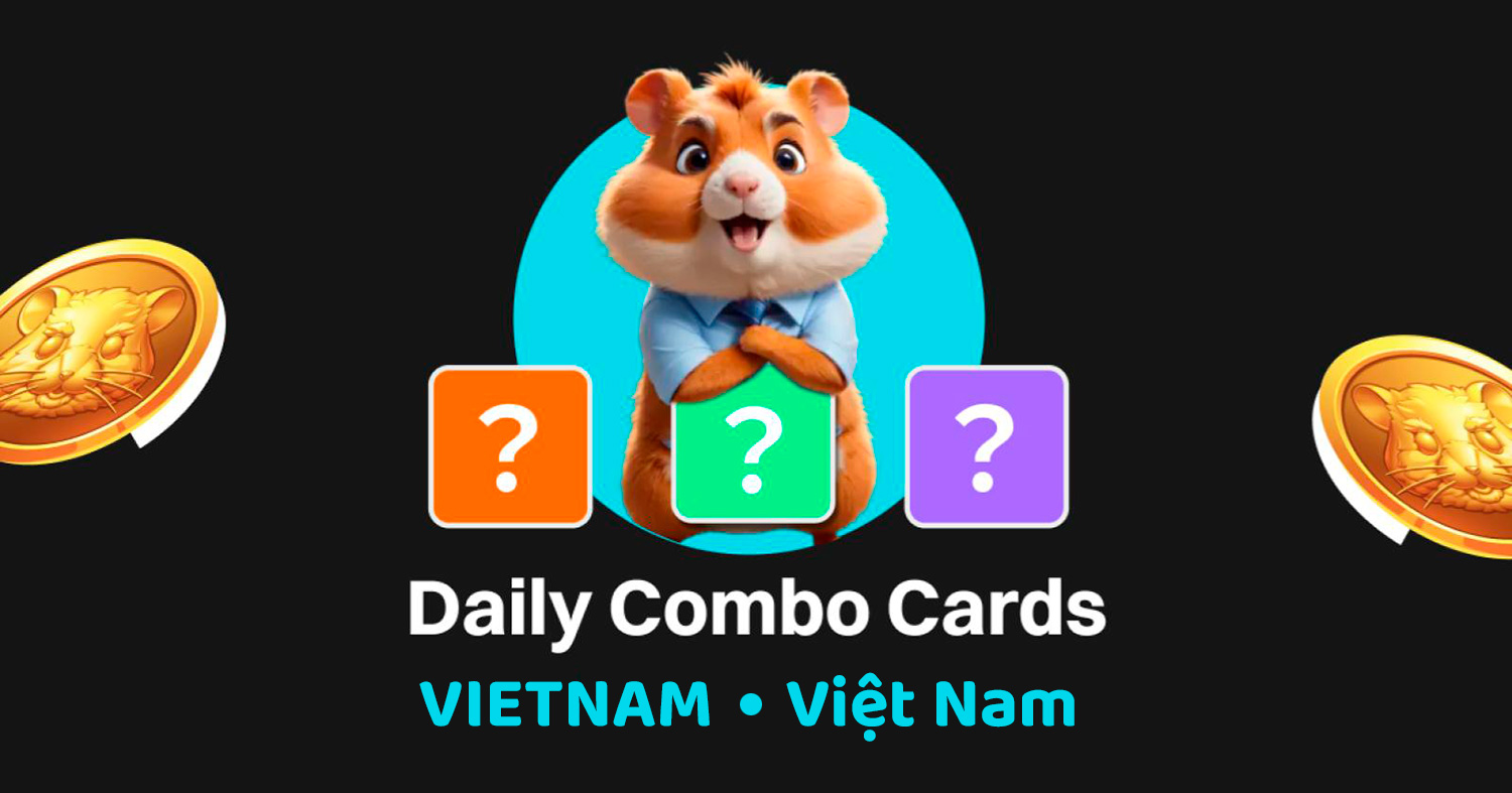 Daily combo cards Vietnam in Hamster Kombat